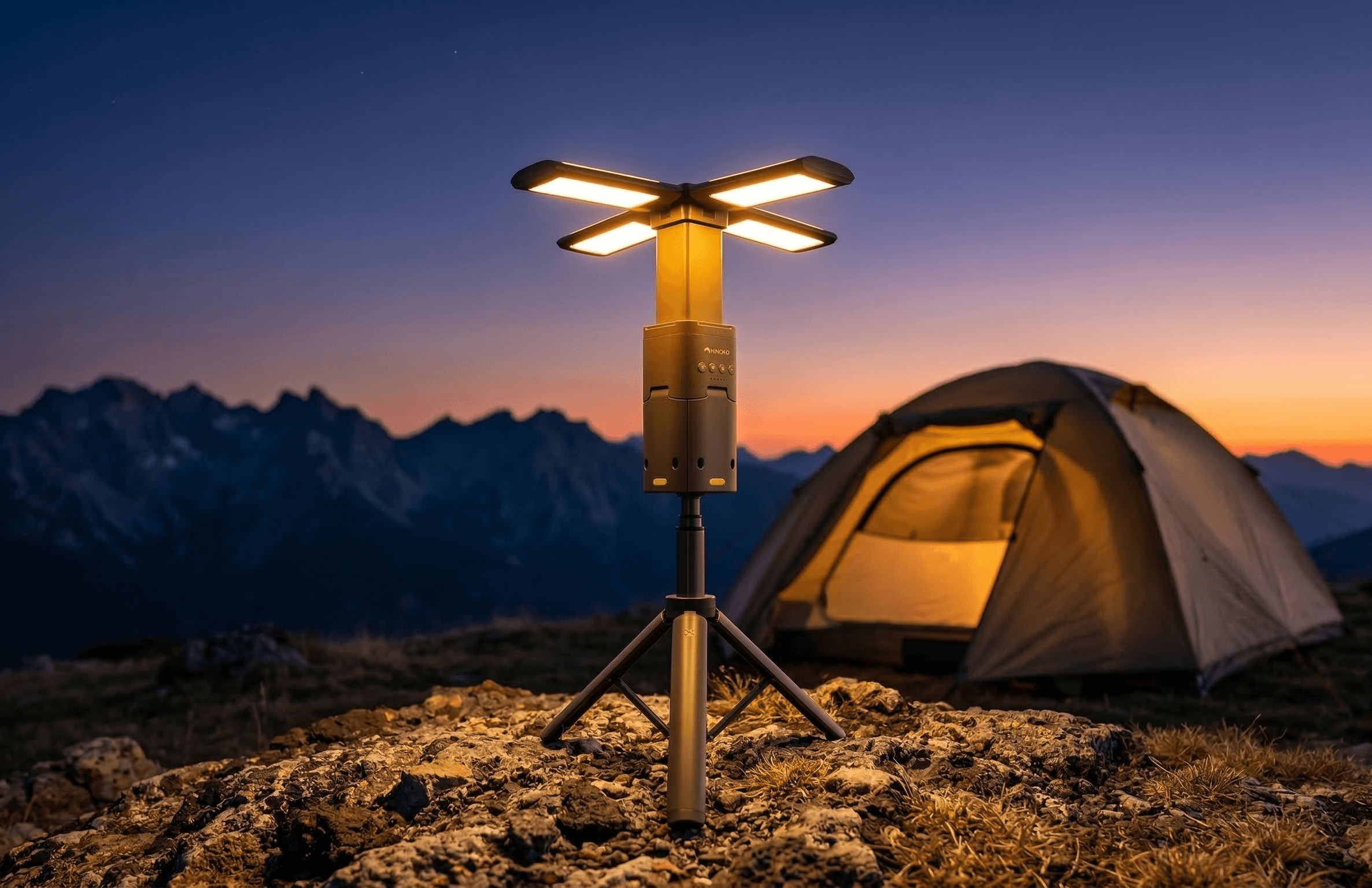 Hinoko в горном лагере